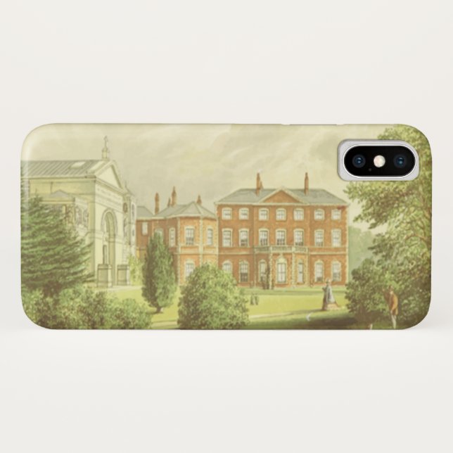 Funda De Case-Mate Para iPhone Dibujo de Everingham Park (Reverso (horizontal))
