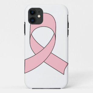 Funda Para iPhone 11 Dibujo de lazo rosa