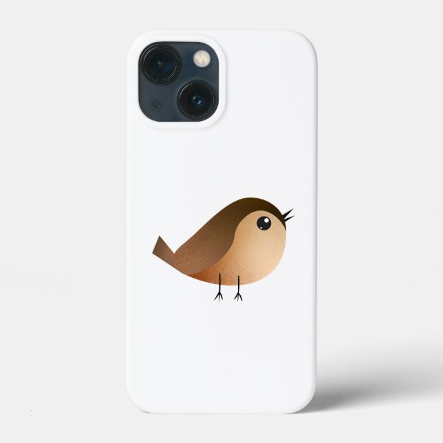 Funda De Case-Mate Para iPhone Dibujo de pájaro gorrión (Reverso )
