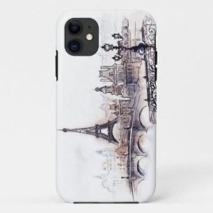 Funda Para iPhone 11 Dibujo de París