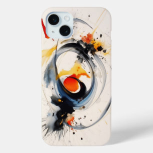 Funda Para iPhone 15 Mini Dibujo de pintura acuarela