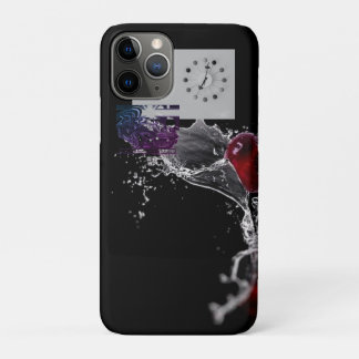 Funda Para iPhone 11 Pro dibujo de tinta de montaje - coche deportivo la pi