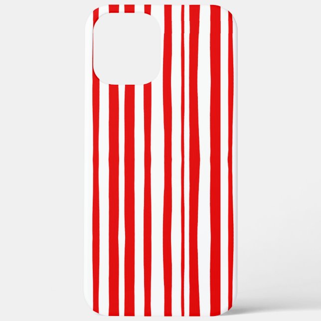 Funda De Case-Mate Para iPhone Dibujo manual de líneas rojas RUPYDETEQUILA (Reverso )