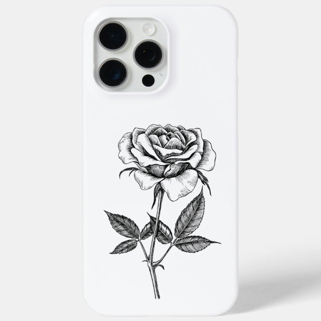 Funda De Case-Mate Para iPhone dibujo Rosa (Reverso )