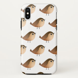 Funda Para iPhone XS Dibujos Animados del Pájaro Gorrión