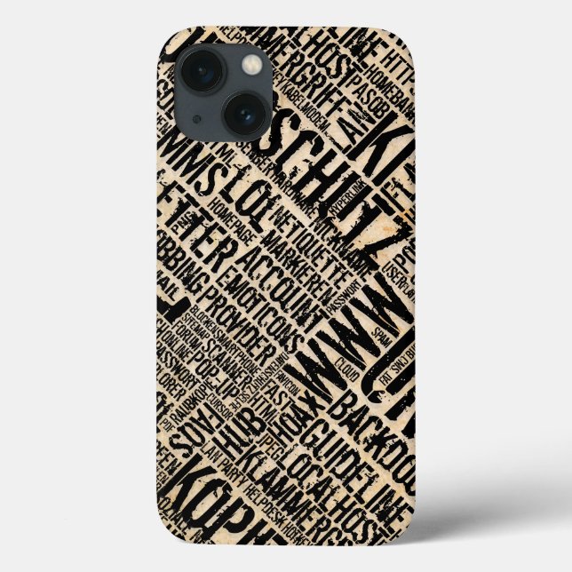 Funda De Case-Mate Para iPhone Diccionario de computadora - funda para iPhone Cas (Reverso)