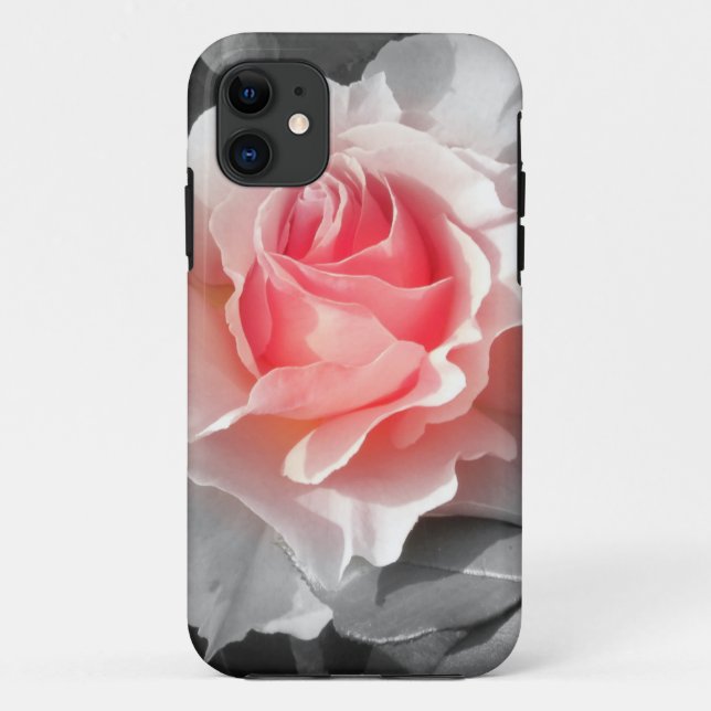 Funda De Case-Mate Para iPhone Dicha del melocotón subió (Reverso)