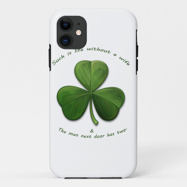 Funda De Case-Mate Para iPhone Dichos irlandeses antiguos (Reverso)
