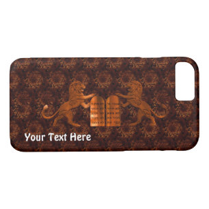 Funda Para iPhone 8/7 Diez mandamientos y leones