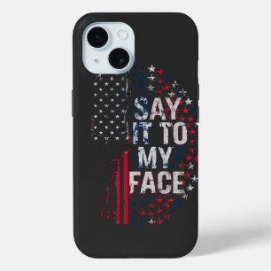 Funda Para iPhone 15 Dilo A Mi Cara Campaña Kamala Harris 2024