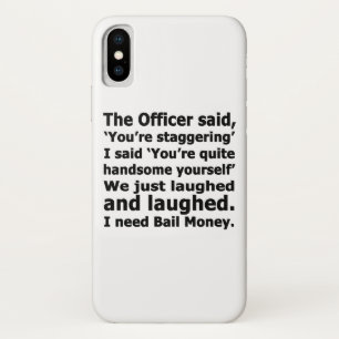 Funda Para iPhone X Dinero de Fianza