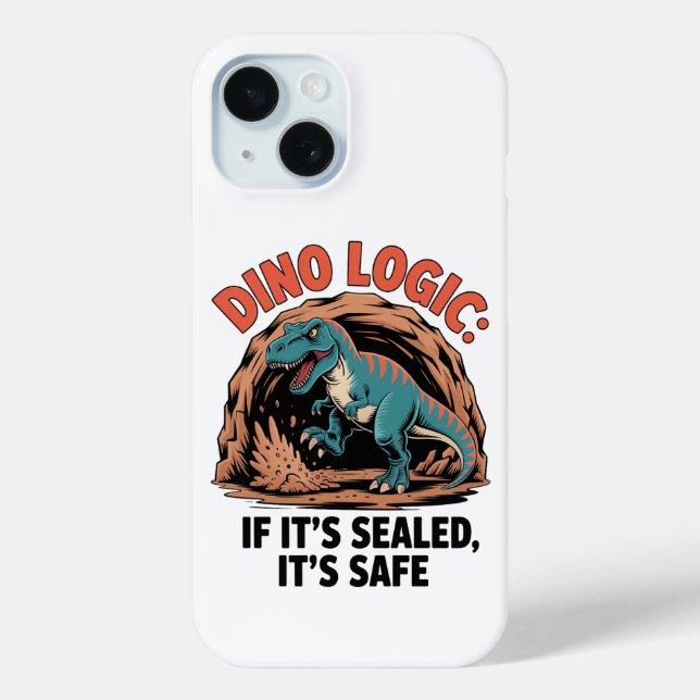 Funda De Case-Mate Para iPhone  Dino Logic (Reverso )