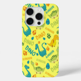 FUNDA PARA iPhone 15 PRO DINO TEMA
