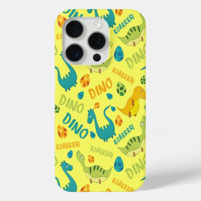 FUNDA DE Case-Mate PARA iPhone DINO TEMA (Reverso )