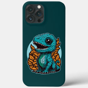 Funda Para iPhone 13 Pro Max Dinosaurio bebé adorable