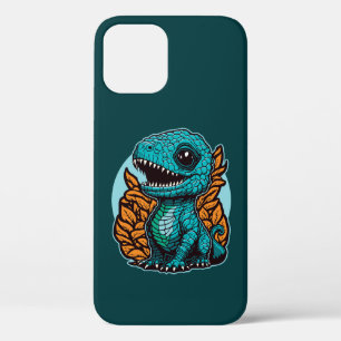 Funda Para iPhone 12 Dinosaurio de bebé lindo