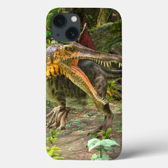 Funda De Case-Mate Para iPhone Dinosaurio Spinosaurus (Reverso)