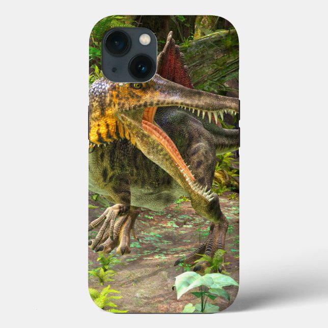 Funda De Case-Mate Para iPhone Dinosaurio Spinosaurus (Reverso )
