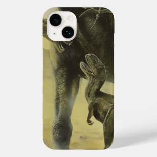 Funda Para iPhone 14 De Case-Mate Dinosaurios de época, torvosauro y brachiosaurio