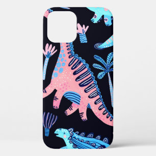 Funda Para iPhone 12 Dinosaurios personalizados ínfimos en españa