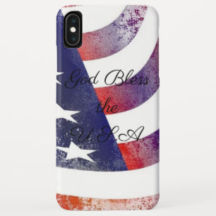 Funda Para iPhone XS Max Dios bendiga el caso del iPhone de Estados Unidos