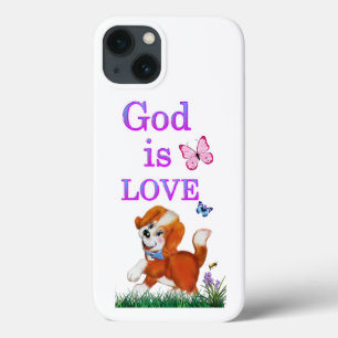 Funda Para iPhone 13 Dios es amor