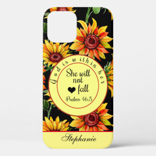 Funda Para iPhone 12 Dios Está Dentro De Ella No Caerá El Giro