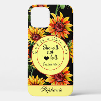 Funda Para iPhone 12 Dios Está Dentro De Ella No Caerá El Giro