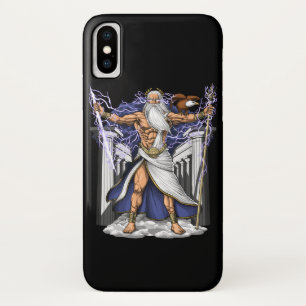 Funda Para iPhone X Dios griego Zeus