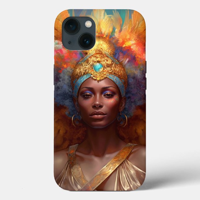 Funda De Case-Mate Para iPhone Diosa alada Fantasía Arte (Reverso )