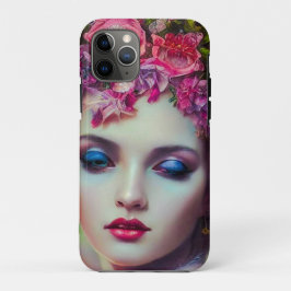 Funda Para iPhone 11 Pro Diosa de las flores