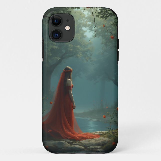 Funda De Case-Mate Para iPhone diosa del bosque (Reverso)