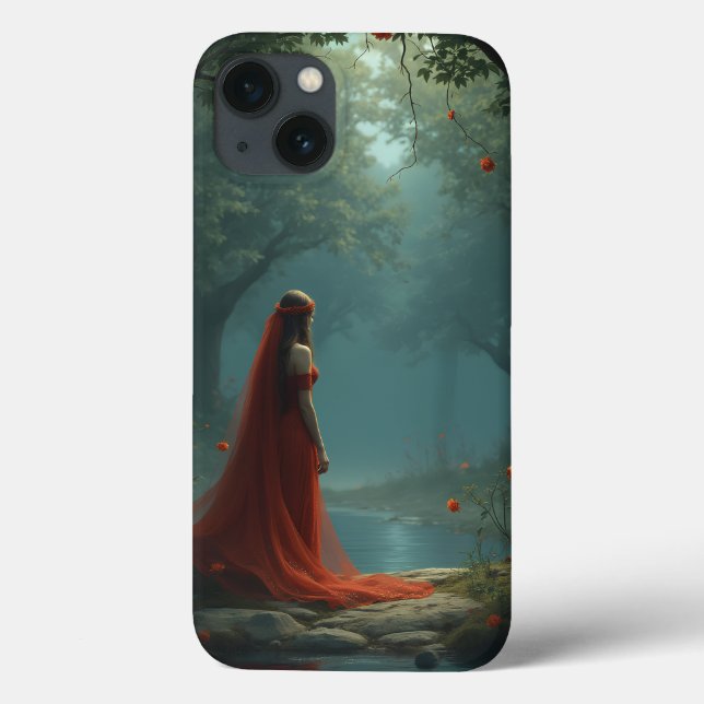Funda De Case-Mate Para iPhone diosa del bosque (Reverso)