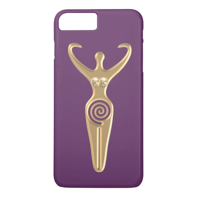 Funda De Case-Mate Para iPhone Diosa espiral (Reverso)