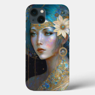 Funda Para iPhone 13 Diosa Fantasy Art Funda-Mate iPhone Estuche