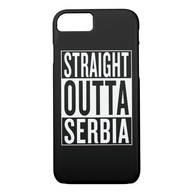 Funda De Case-Mate Para iPhone directamente fuera de Serbia (Reverso)