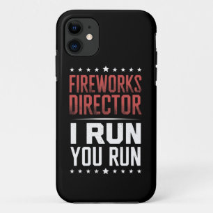Funda Para iPhone 11 Director de Fuegos Artificiales Yo Corro Tú Corres