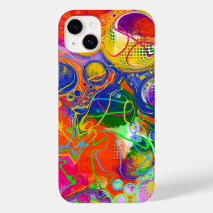Funda Para iPhone 14 Plus De Case-Mate Disco Ball Electricidad Fluid Art
