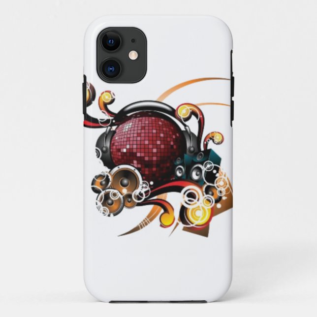 Funda De Case-Mate Para iPhone Disco dance  (Reverso)