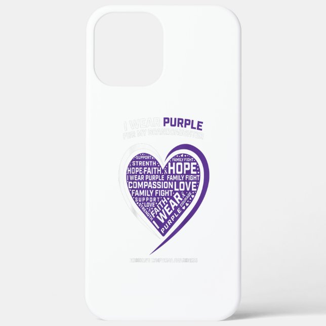 Funda De Case-Mate Para iPhone Disease Granddaughter Hodgkins Lymphoma (Reverso )
