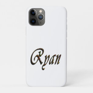 Funda Para iPhone 11 Pro Diseñado Colorido Nombre Ryan,