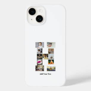 Funda Para iPhone 14 De Case-Mate Diseñar su propia letra Collage de fotos H