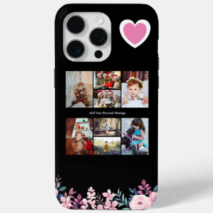 Funda Para iPhone 15 Pro Max Diseñar su propio Collage de fotos 8