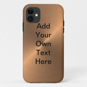 Funda Para iPhone 11 Diseñe su propio cobre