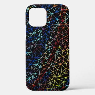 Funda Para iPhone 12 diseño abstracto de alambre colorido