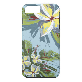Funda Para iPhone 8 Plus/7 Plus Diseño abstracto del Plumeria
