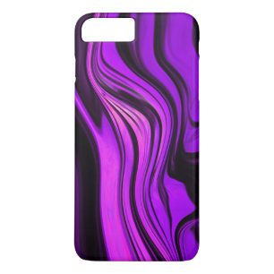 Funda Para iPhone 8 Plus/7 Plus Diseño abstracto púrpura