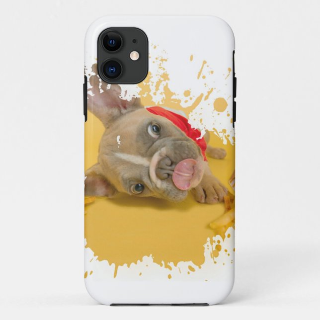 Funda De Case-Mate Para iPhone Diseño Adorable De Perros (Reverso)
