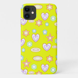 Funda Para iPhone 11 Diseño amarillo simple