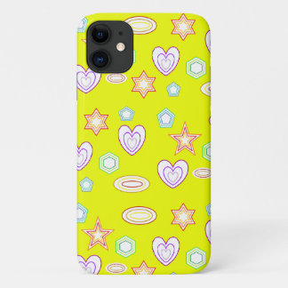 Funda Para iPhone 11 Diseño amarillo simple